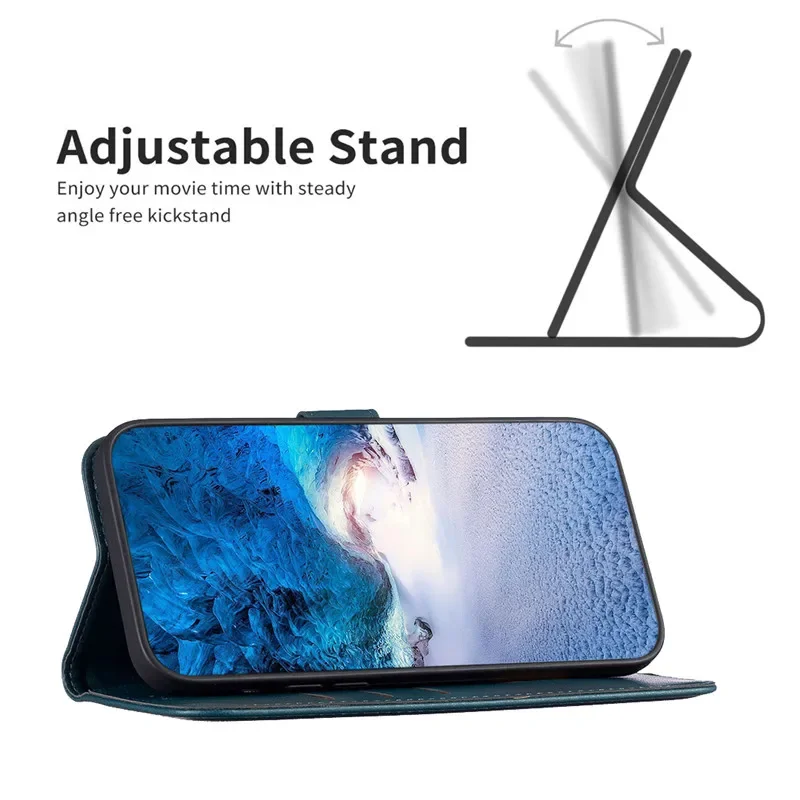 Leather Flip Wallet Case For Samsung Galaxy A17 A16 5G 4G SM-A175F A176B A165F A166 Cases Magnetic Card Slots Phone Cover Shell - Image 5