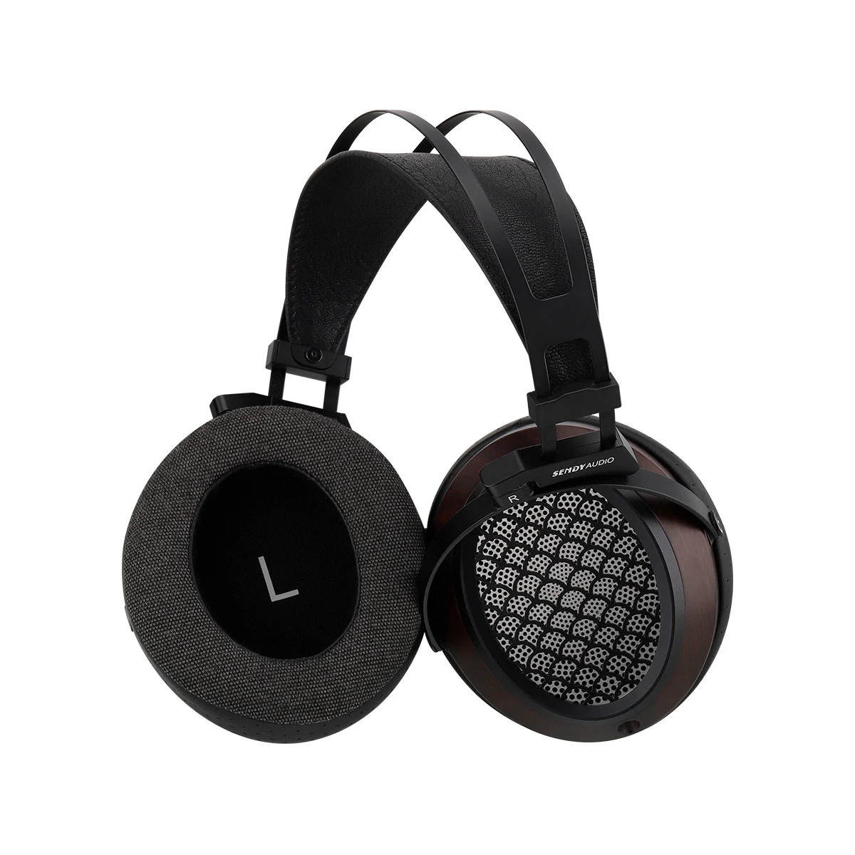 Sendy Audio Aiva 2 HIFI Planar Magnetic Driver Open-back Over-ear Wood Headphone 4.4mm Balanced Headset - Image 3